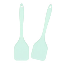 Pack of 2 Kitchens Essential Functional Silicone Spatula-Green