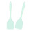 Pack of 2 Kitchens Essential Functional Silicone Spatula-Green 1