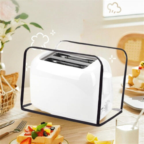 Dustproof Transparent Toaster Cover for 2 Slices, For The Kitchen 2