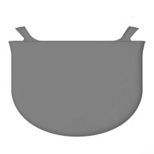 Silicone Slow Cooker Insert, Heat Resistant Insert for 6QT 8QT Pots NonStick Easy Clean Dishwasher Safe (Grey 8QT)
