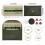 13Pairs Aluminum Interchangeable Circular Knitting Needle with 3