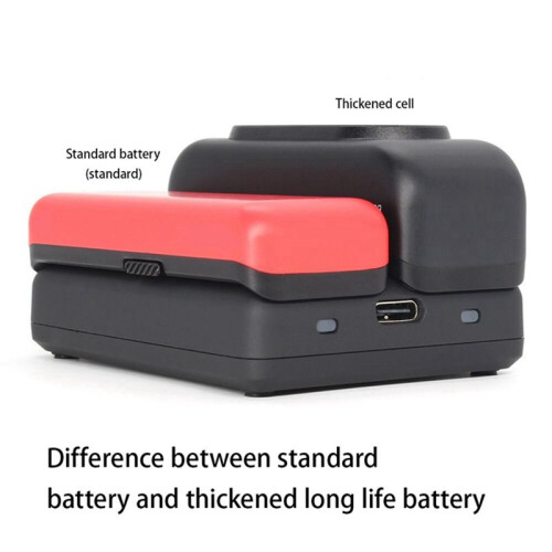 For Multifunctional Thickened Battery Sports Camera Protective Mirror 2
