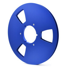 Heavy Duty 3 Hole Aluminum Reel For 1/4" Open Reel Tape-bl