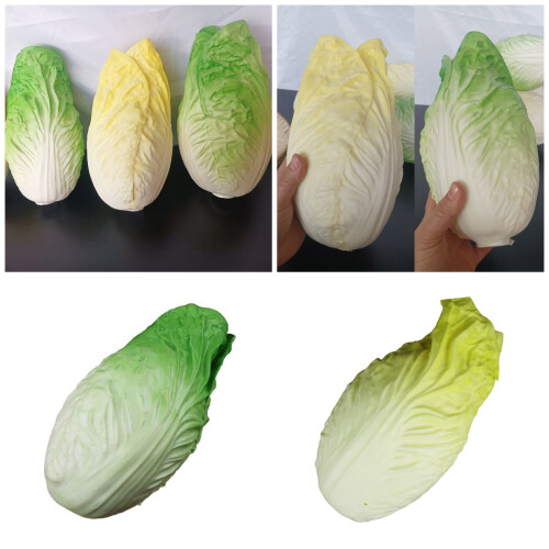 Artificial Chinese Cabbage Realistic Cabbage Kitchen-Yellow 2