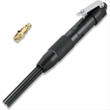 Compact Air Needle-Scaler, 1/4Inch Powered Rust Paint Weld Remover Cle