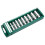 10 Pieces Of 3/8 Inch External Socket Short Hexagon Head Sleeve Combin 1