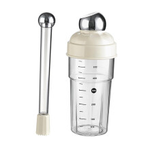 Cocktail Shaker Set with Muddler Leakproof Stainless Steel Drink Mixer Bottle for Home Bar Silver