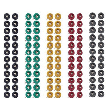 120Pcs Abrasive Wheel Buffing Polishing Set, Nylon Fiber Brushed Grind