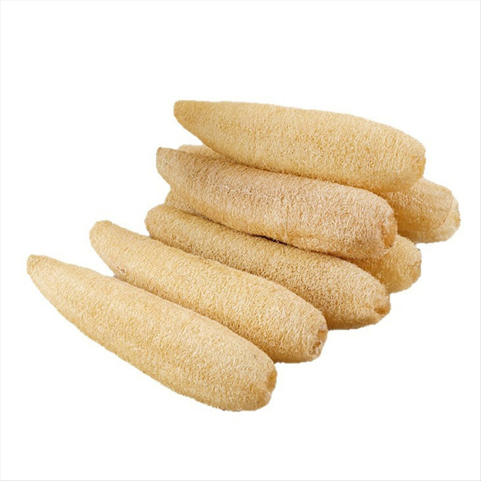 Typecat 8Pcs Natural Bath Loofah Sponge Scrubber For Skin Care Spa Shower Body