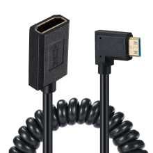 Fast Speed Video Camera 2.1 Mini To Female-Left bend