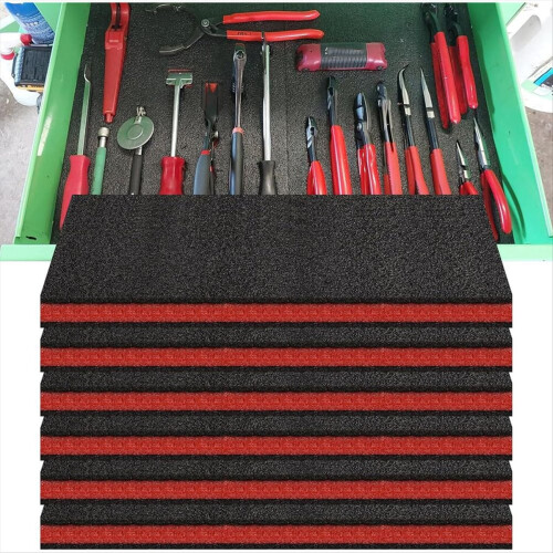 6 Pcs Tool Box Foam Inserts 18 X 1 Inch Liner Polyethylene Foams Sheet 2