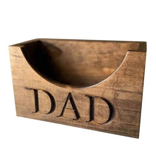 Wooden Hat Holder Designed Baseball Cap Bracket Shelf Box Indoor Table 1