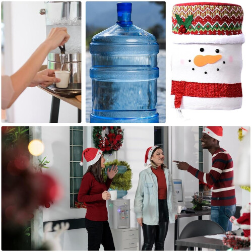 Water Dispenser Cover, Barrel Dust Shield, Stretchy Protective Hack 2