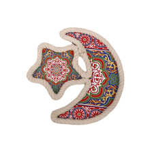 Islamic Festival Wooden Trays Decoration for-Moon and stars