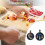 Elegant Eid Festival Round Fruit Tray With Handle For-small 3
