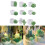9/10pcs 3D Succulent Silicone Molds for Artistic-Nine piece set 2
