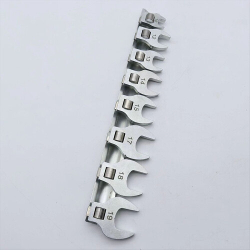 8 Piece Horn Ratchet Wrench Set 3/8 Inch Interchangeable Handle Medium 2