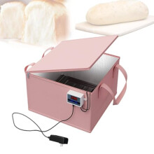 Bread Making Fermentation Tank with Heater, Sourdough Tool Set, Low Temperature Heating for Homemade Bread, Yogurt, Rice , Natto Rose