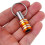 5PC Keychain Connecting Rod Set 1/4 Inch Hex Handle Screwdriver Bit Br 6