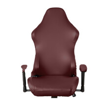 Kleur PU-gamingstoelhoezen Rekbare stoelhoezen-Bourgondië