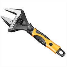 Short Handle Wrench,Big Opening Ratchet Wheel Adjustable Bathroom Wren