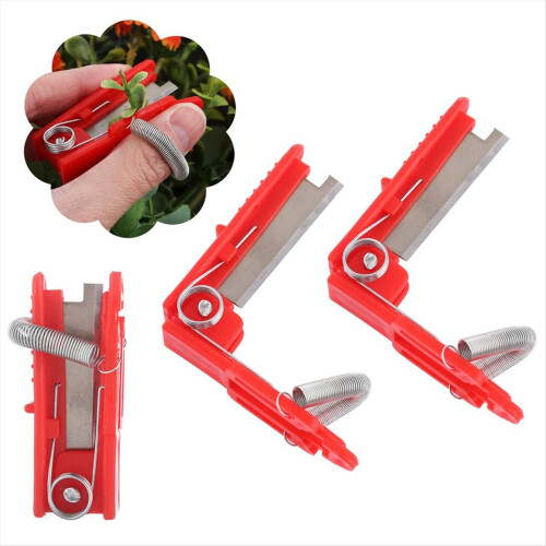 Multifunctional Thumb Picking Tool for Tea Leaves in Farm Gardens and 2