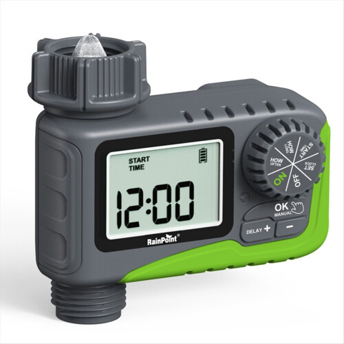 3-Outlet Water Timer Control Program Digital Garden Sprinkler 2