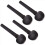 4PCS Professional Violin Finetune Pegs Tune String Tuning Tuner 3/4 th 3
