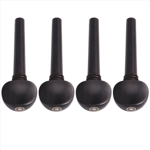 4PCS Professional Violin Finetune Pegs Tune String Tuning Tuner 3/4 th 1