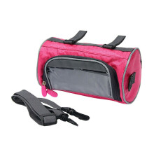 Bolsa impermeable de alta calidad para manillar de bicicleta, fabricada en tela Oxford, con compartimento frontal táctil para teléfonos móviles
