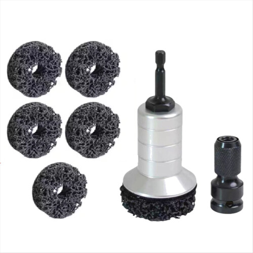 Wheel Hub Resurfacing Kit Rust Cleaning Tools Maintenance Brake Disc R