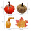 Τεχνητή διακόσμηση φύλλων σφενδάμου για φθινοπωρινή διακόσμηση ευχαριστιών, 3