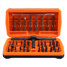 Magnetic Ratchet Screwdriver Set, Bits, Non-Slip Handle, Repair Tool K