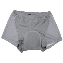 Pantalones cortos de ciclismo para hombre con forro ergonómico, almohadilla ergonómica, tejido de malla transpirable, ligeros y cómodos, con