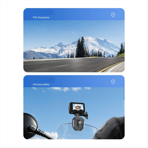 180 Adjustable Windshield Camera Mount for 360 Aluminum Alloy Quick 2