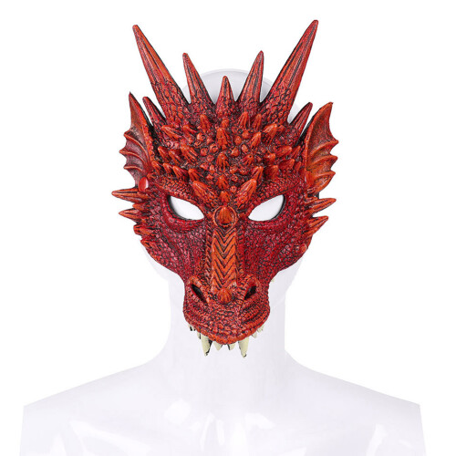 Αξεσουάρ Κοστουμιών Cosplay Μάσκα Δράκου 3D Μάσκα Πάρτι για Χάλογουιν Μάσκες 2