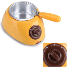 20W Electric Chocolate Melt Pot with DIY Mould Set (Yellow)
