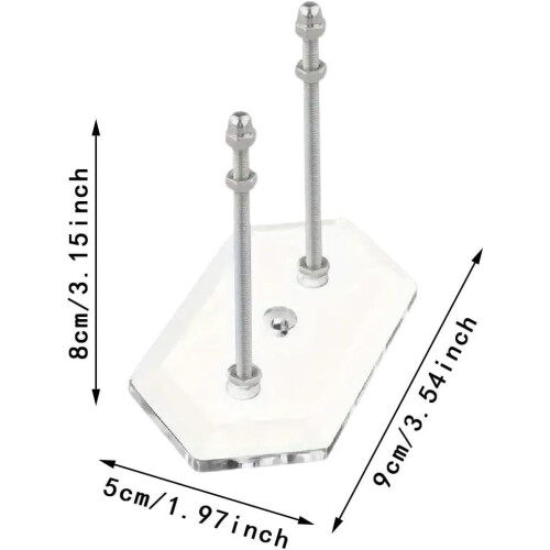 Skateboard harness for the, vertical bearing solution clear 1