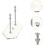 Skateboard harness for the, vertical bearing solution clear 3