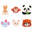Tierbrosche Wollfilz-Sets Nadelfilz-Sets-Elefant 2