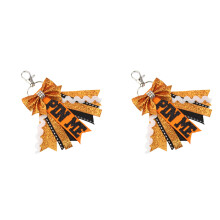 Porte-clés Pin Me Cheer, 2 pièces, paillettes de Sport,-Style 13