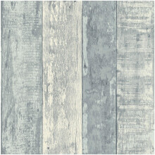 Fine Decor Rustic Wood Stripe Blue Wallpaper Paste The Paper Washable Modern Wooden Panel Plank