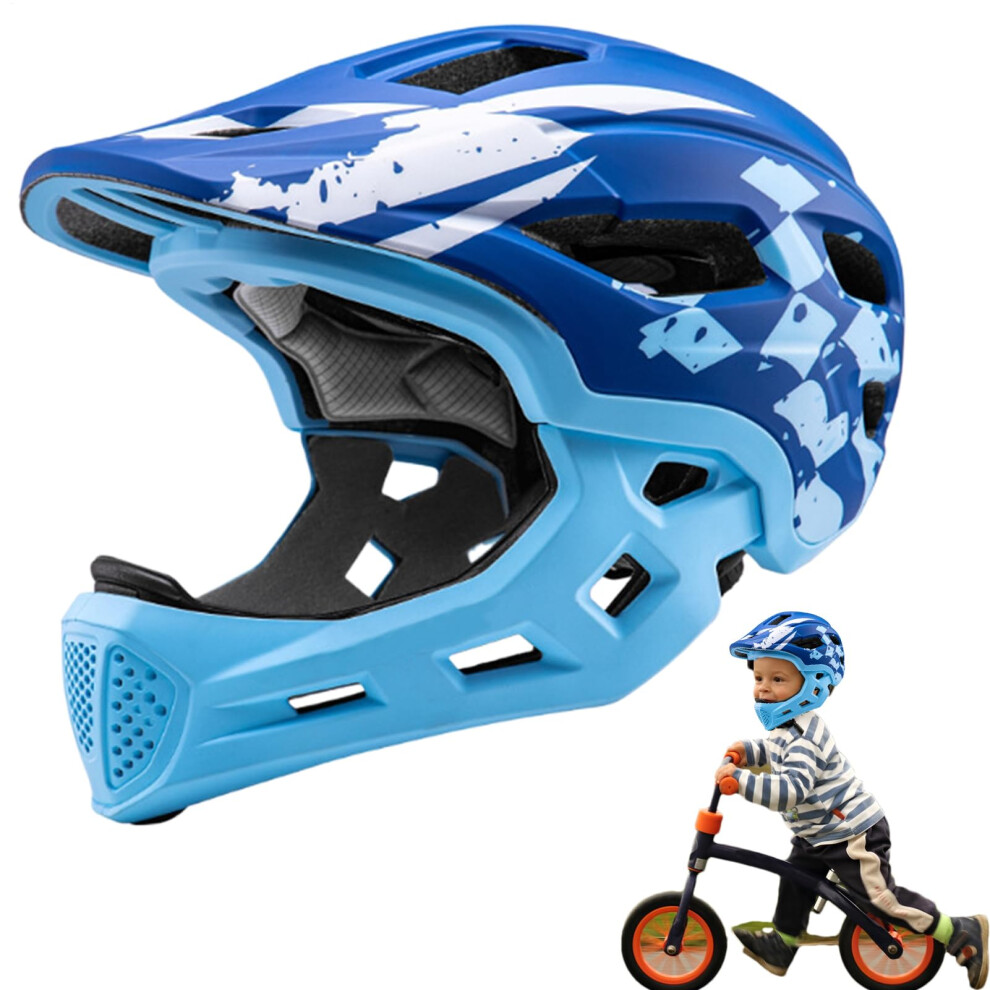 'S Motorcycle Helmet, Full Visor Mountain Bike Helmet, Equipment For Motorsports, Karting, Cycling 9001264735692