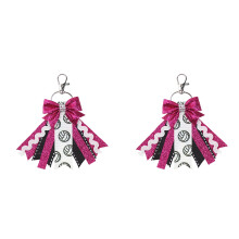 Porte-clés à paillettes Pin Me, 2 pièces, avec strass,-Style 5