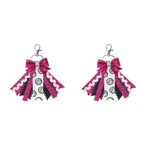 Porte-clés à paillettes Pin Me, 2 pièces, avec strass,-Style 5