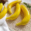 Packung mit 6 künstlichen Bananen, Modell mit realistischer 6