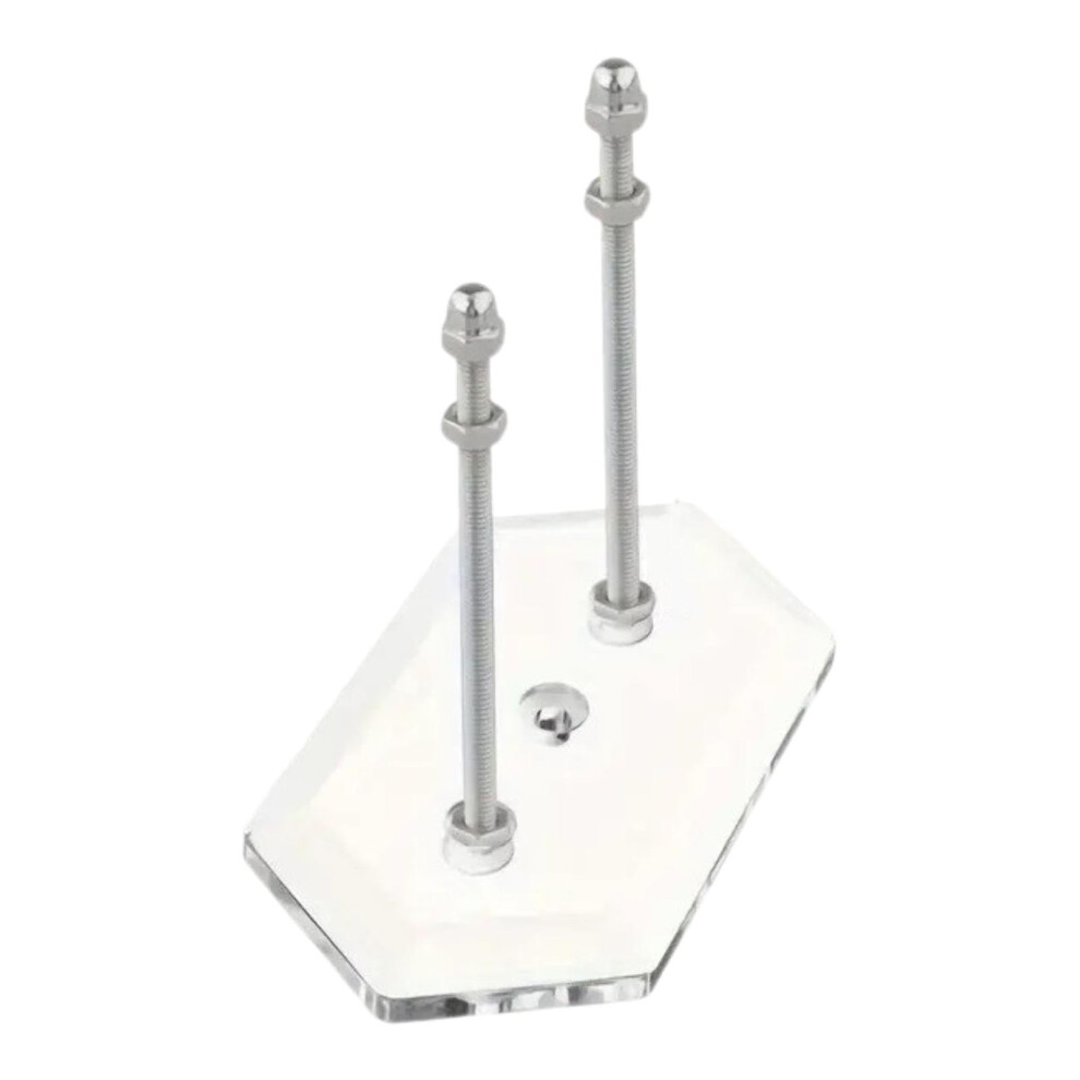 Skateboard Wall Mount, Skateboard Deck Display Holder, Vertical Floating Effect, Stable Support, Bearing Shelf, Skateboard Hanger Clear 9001264736040