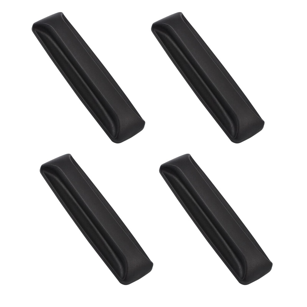 Cabinet Handles 4Pcs Adhesive Drawer Pulls Nodrill Ergonomic Grip For Doors Drawers Windows Black 9339159908235