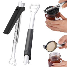 Pack of 2 Adjustable Multifunctional Can Opener, Effortless Arthritis Jar Opener