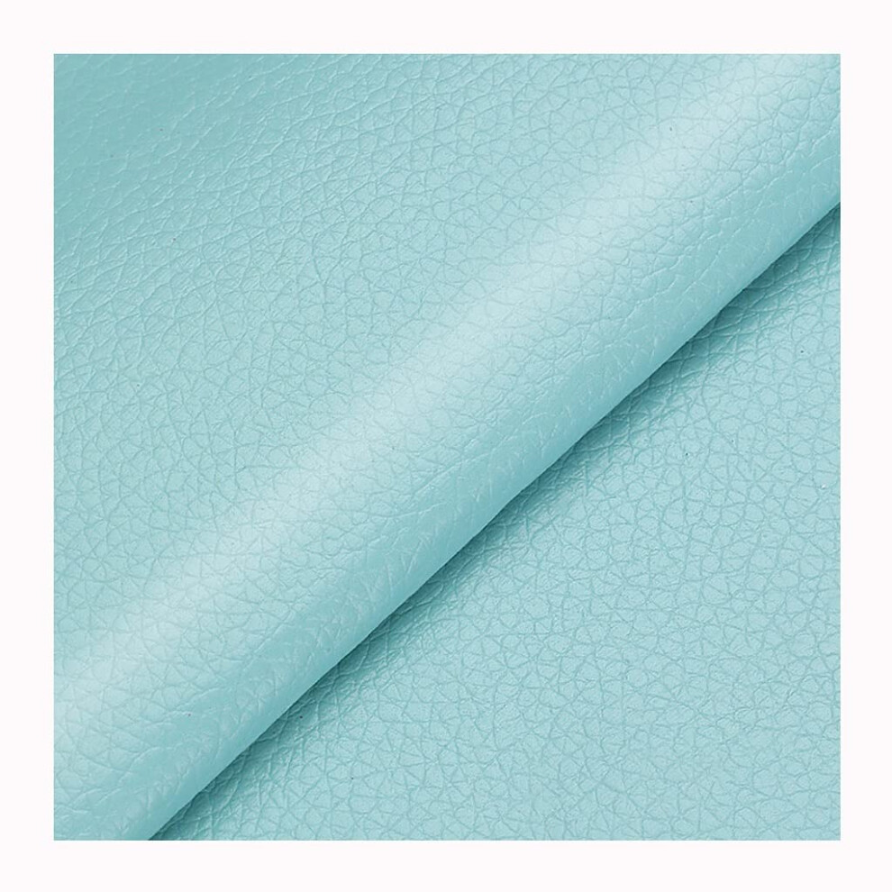 Leather Patch Selfadhesive 50X70cm For Sofa Couch Car Seat Furniture Sky Blue 9119770539533